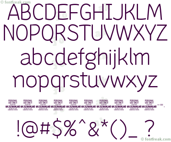 Mainland PERSONAL Light