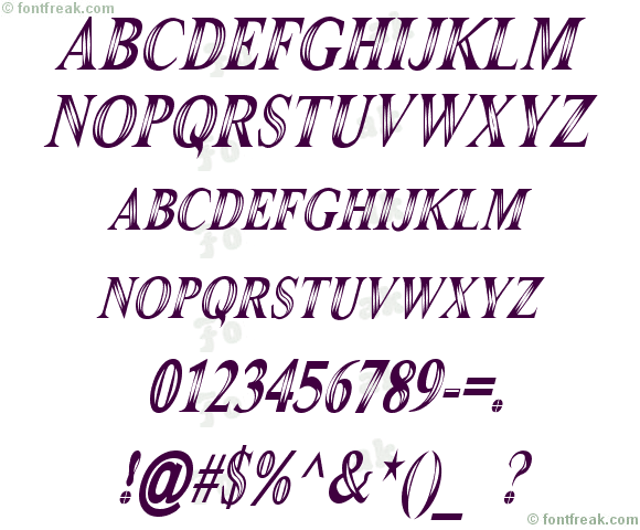 Maranallo High Italic