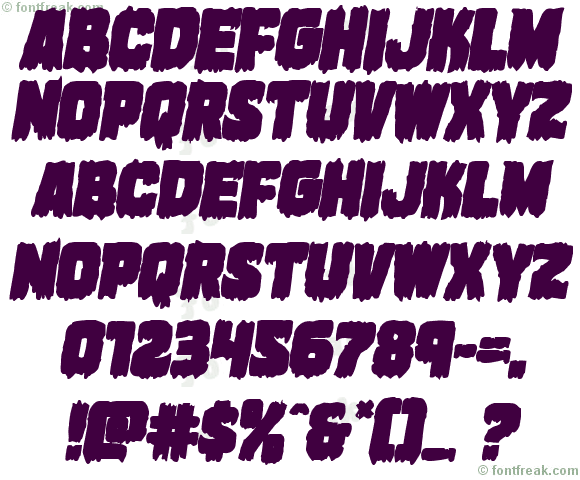 Marsh Thing Bold Italic