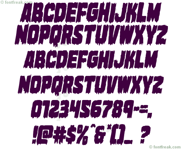 Marsh Thing Condensed Italic