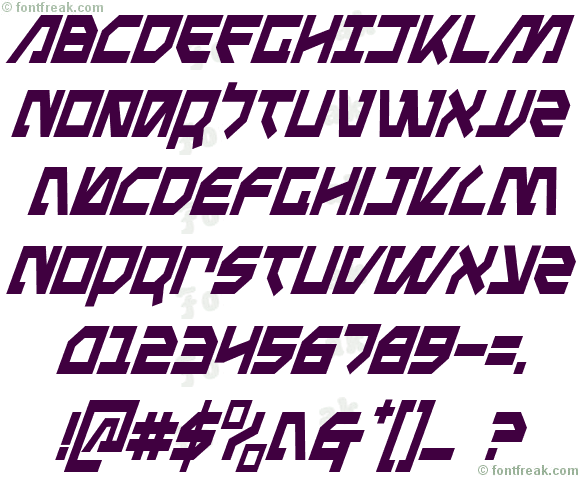 Metal Storm Condensed Italic