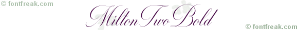 MiltonTwoBold
