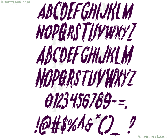 Monsterama Italic