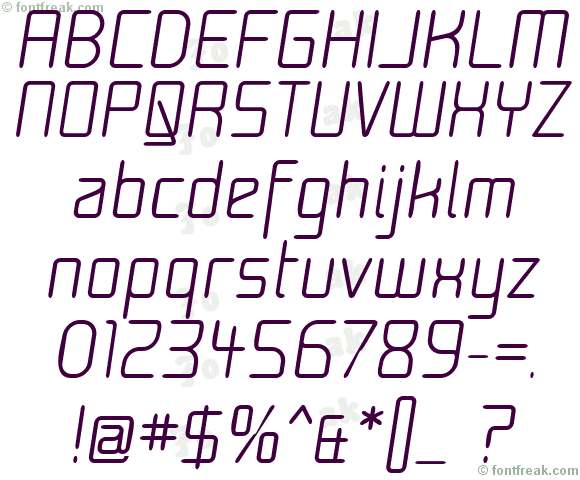 Moondog Fifteen Italic