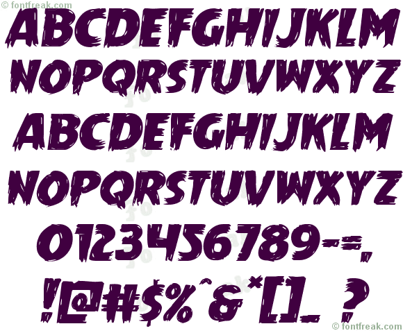 Mrs. Monster Expanded Italic