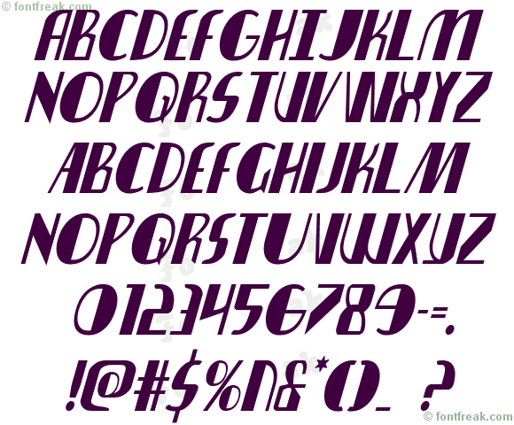 Nathan Brazil Condensed Italic