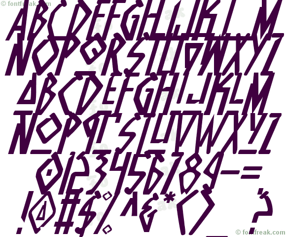 Native Alien Italic