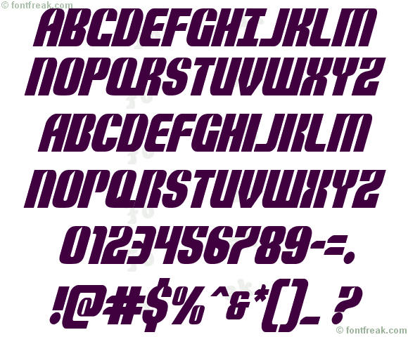 Nightwraith Condensed Italic