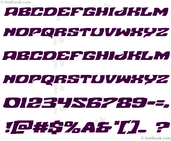 Nuevo Passion Expanded Italic