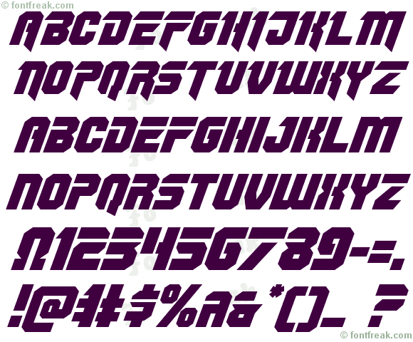 OmegaForce Italic