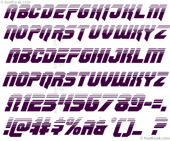 OmegaForce Twotone Italic