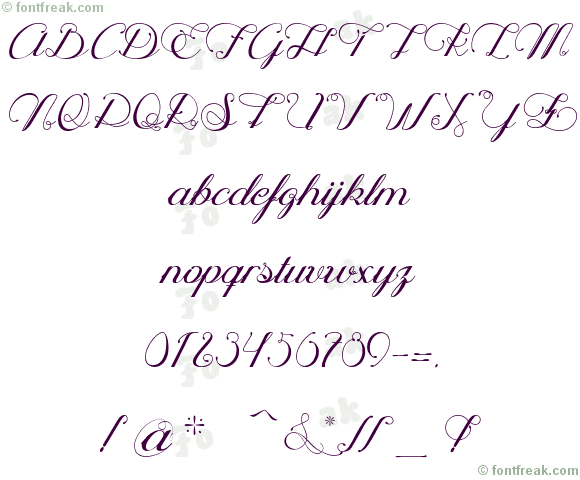 Ophlia Script Light