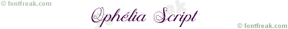 Ophlia Script