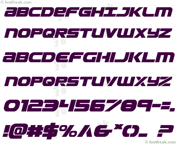 Ozda Expanded Italic