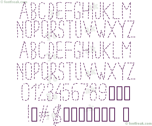 PWDottedFont