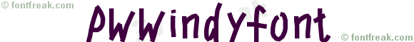 PWWindyfont