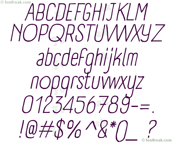 Panforte Condensed Light Italic