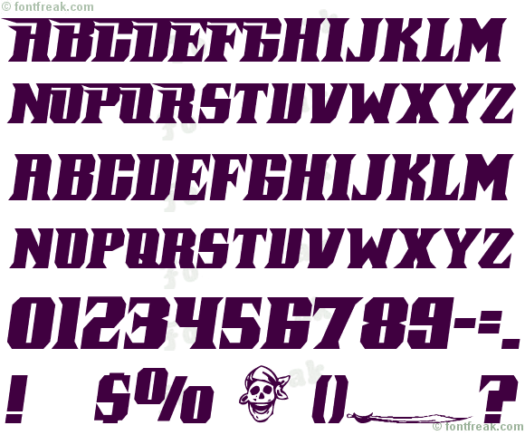 Pirate Keg Italic