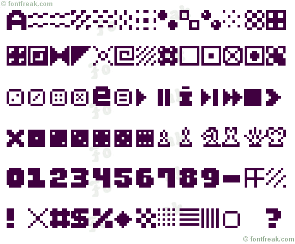 Pixel Dingbats-7