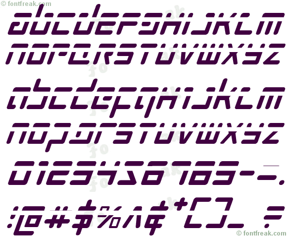 Prokofiev Phaser Italic