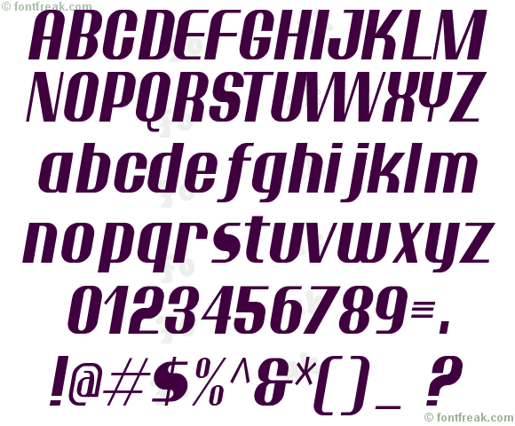 Ptarmigan Condensed Italic