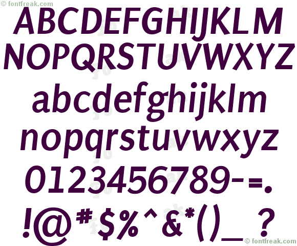 Puritan Bold Italic