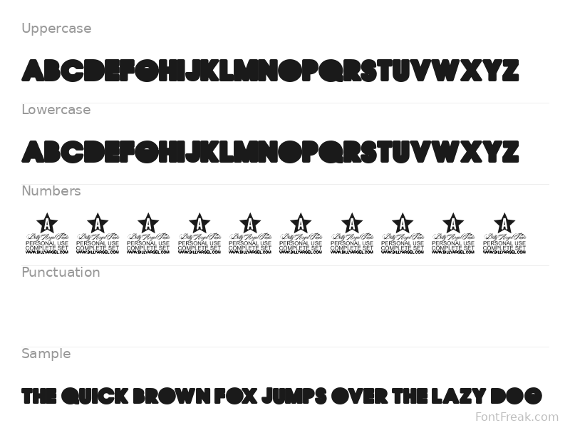 QUIRKY BACK Regular — all characters