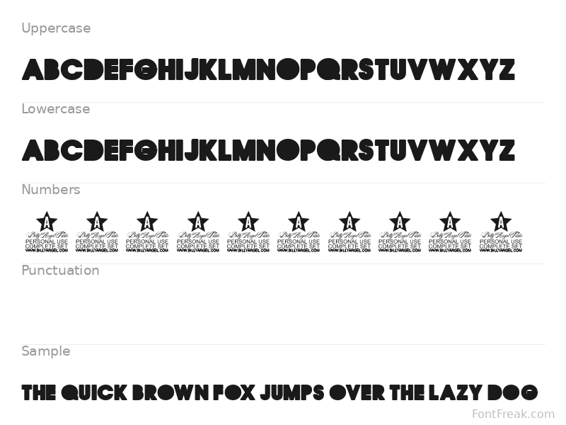 QUIRKY CLEAN Regular — all characters