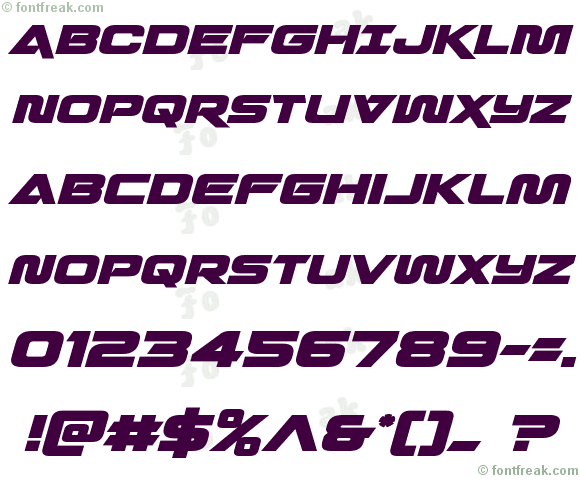 Quark Storm Bold Italic