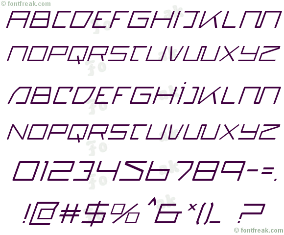 Quasitron Italic