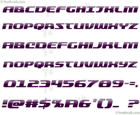 Quickening Half-Tone Italic