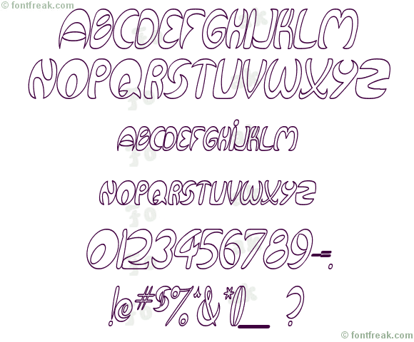 Qurve Hollow Thin Italic