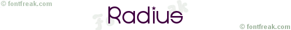 Radius