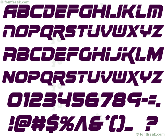 Renegado Condensed Italic