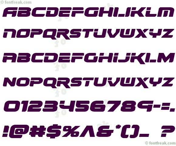 Renegado Expanded Italic