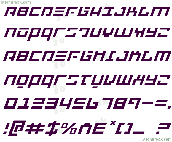 Repulsor Expanded Italic