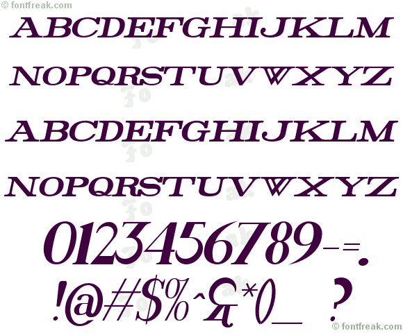 Rider Bold Italic