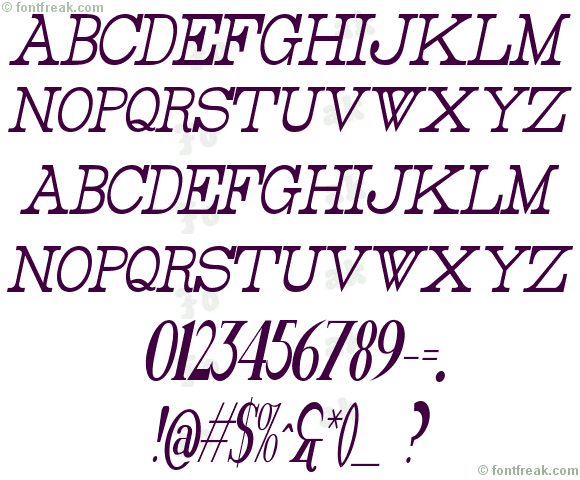 Rider Tall Ultra-condensed Light Italic