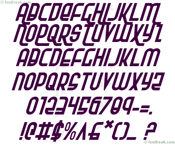 Ro'Ki'Kier Italic