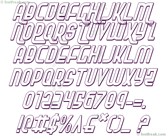 Ro'Ki'Kier Shadow Italic