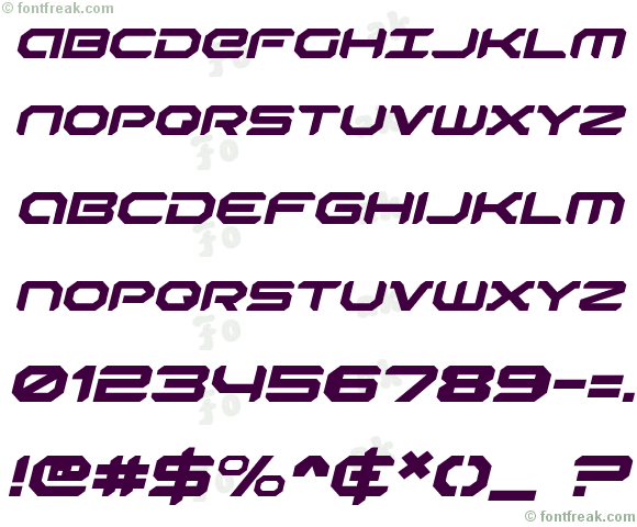 Robotaur Expanded Italic