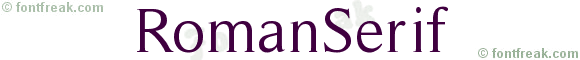 RomanSerif