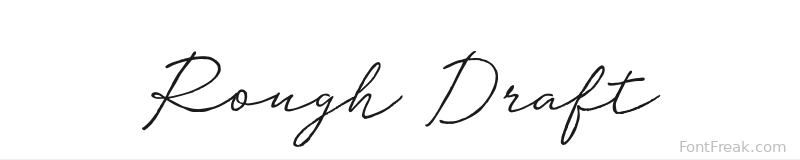 Rough Draft
