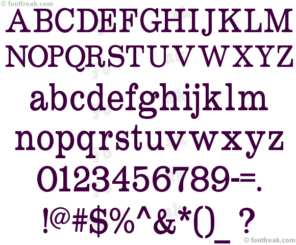 RoundslabSerif