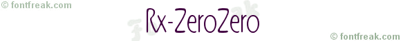 Rx-ZeroZero