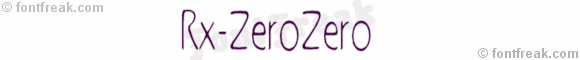 Rx-ZeroZero