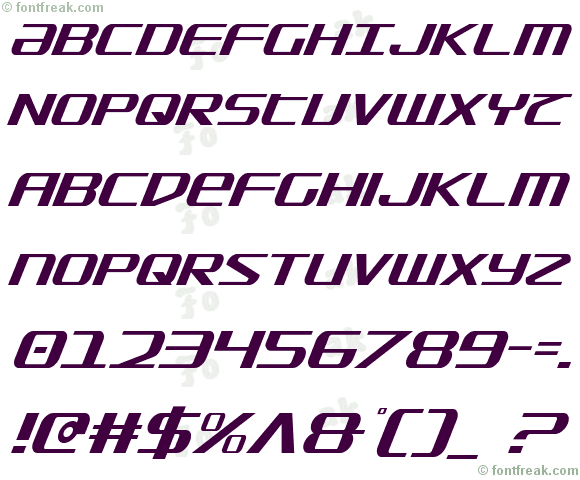 SDF Condensed Italic