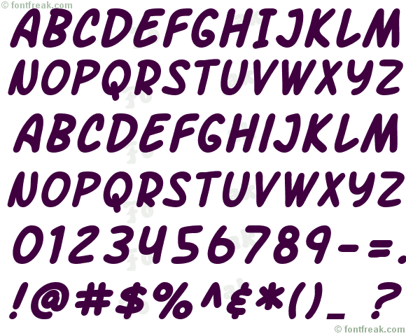 SF Arch Rival Bold Italic