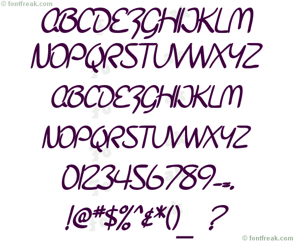 SF Burlington Script SC Bold