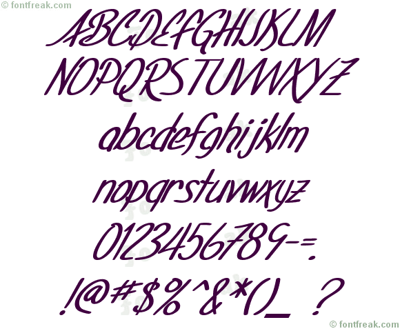 SF Foxboro Script Bold Italic